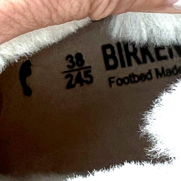 Birkenstocks Memphis High Leather/Textile Shoe Brown Women 7/Men 5 NWB Narrow - Picture 9 of 10